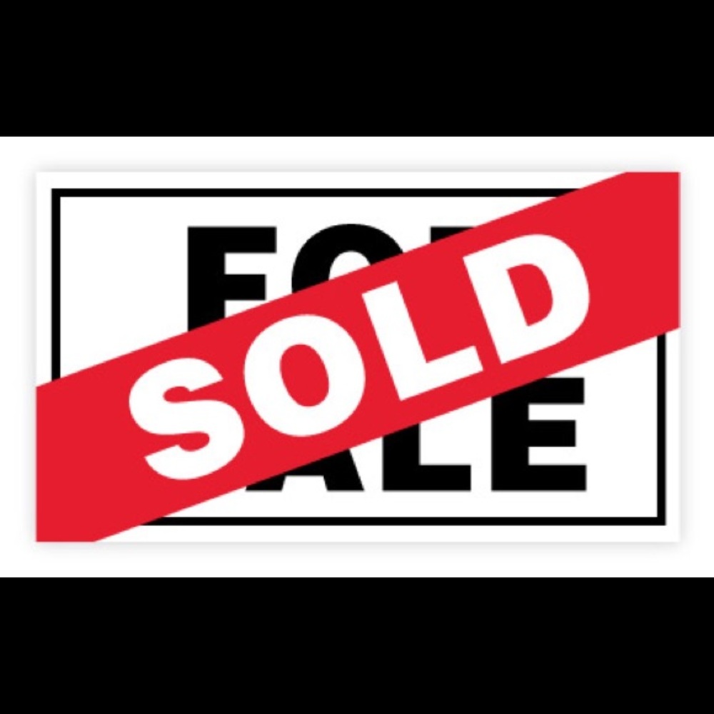 * SOLD BEYOND THIS POINT *